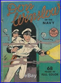 1941 Dell Four Color Series I FC #22 Don Winslow of the Navy VG