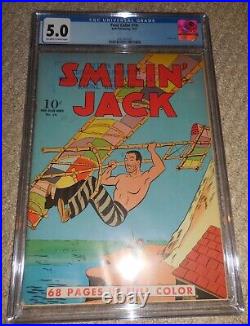 1942 Dell Four Color FC #14 Smilin' Jack CGC 5.0