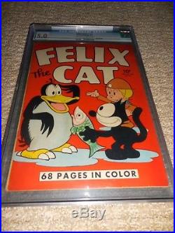 1942 Dell Four Color FC #15 Felix the Cat #1 CGC 5.0