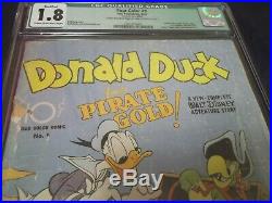 1942 Four Color #9 1st Donald Duck by Carl Barks CGC 1.8 qualified