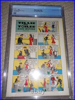 1943 Dell Four Color FC #22 Tillie the Toiler CGC 4.5 Beautiful