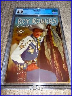 1944 Dell Four Color FC #38 Roy Rogers CGC 5.0