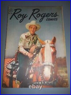 1946 Dell Four Color 4C #124 Roy Rogers F/VF 7.0