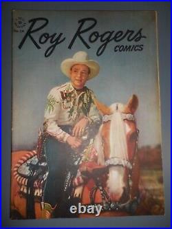 1946 Dell Four Color 4C #124 Roy Rogers F/VF 7.0