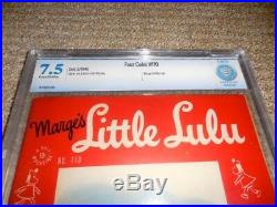 1946 Dell Four Color FC #110 Marge's Little Lulu CBCS 7.5