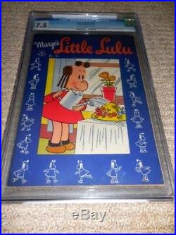 1946 Dell Four Color FC #115 Marge's Little Lulu CGC 7.5