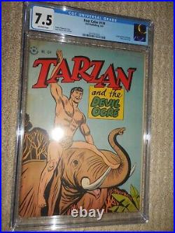 1947 Dell Four Color FC #134 Tarzan CGC 7.5 VF