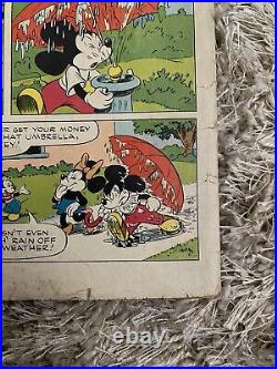 1947 Dell Four Color FC #170 Mickey Mouse On Spooks Island