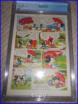 1947 Dell Four Color FC #170 Mickey Mouse On Spooks Island CGC 7.5 VF