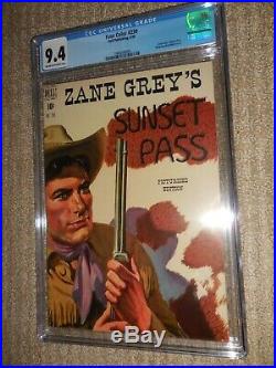 1949 Dell Four Color #230 Sunset Pass CGC 9.4 NM Single Highest Graded