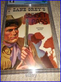 1949 Dell Four Color #230 Sunset Pass CGC 9.4 NM Single Highest Graded