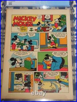 1950 Dell Four Color FC #261 Mickey Mouse And The Missing Key CGC 8.0 VF