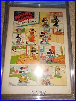 1951 Dell Four Color FC #325 Mickey Mouse in the Haunted Castle CGC 6.0 Fine