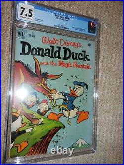 1951 Dell Four Color FC #339 Donald Duck CGC 7.5 VF