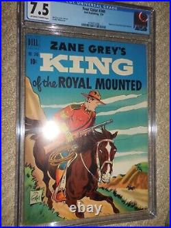 1951 Dell Four Color FC #340 King of the Royal Mounted CGC 7.5 VF