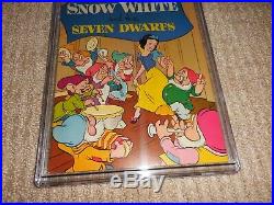 1952 Dell Four Color #382 Snow White and the Seven Dwarfs CGC 9.4 NM Highest