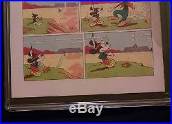 1952 Dell Four Color #411 CGC 9.2 Off White to White Pages Mickey Mouse Sea Dog