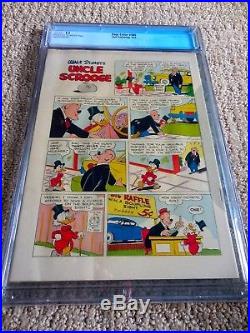 1952 Dell Four Color FC #386 Uncle Scrooge #1 CGC 5.5