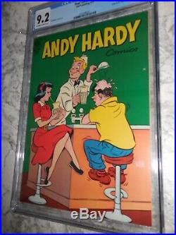 1952 Dell Four Color FC #389 Andy Hardy #1 CGC 9.2 NM- Single Highest Graded