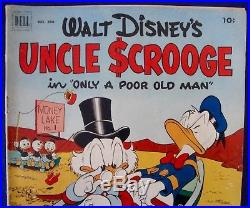 1952 Dell Four Color Uncle Scrooge # 386 Very Good 1st Issue