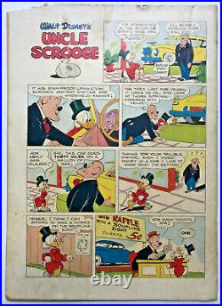 1952 Four Color 386 UNCLE SCROOGE #1 Dell Comic Book Carl Barks CLASSIC