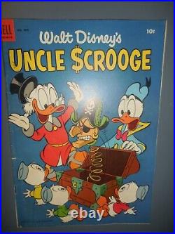 1953 Dell Four Color 4C #495 Uncle Scrooge #2 Fine+ 6.5