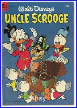 1953 Dell Four Color 4C #495 Uncle Scrooge Fine 6.0