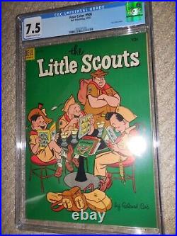 1953 Dell Four Color FC #506 The Little Scouts CGC 7.5 VF