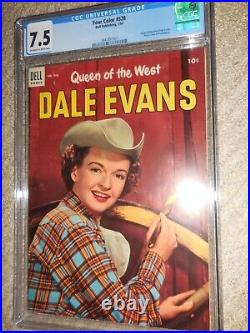 1954 Dell Four Color FC #528 Dale Evans CGC 7.5 VF