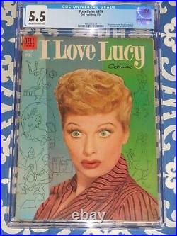 1954 Dell Four Color FC #559 I love Lucy CGC 5.5 Fine