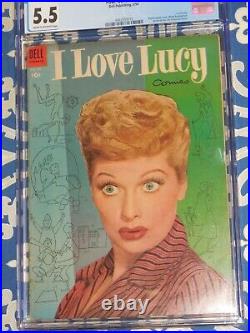 1954 Dell Four Color FC #559 I love Lucy CGC 5.5 Fine