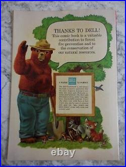 1955 Dell Four Color 4C #653 Smokey the Bear #1 VF- 7.5