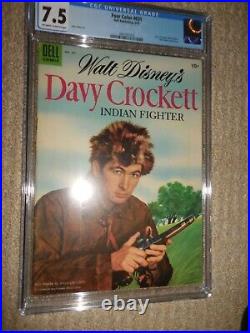 1955 Dell Four Color FC #631 Davy Crockett CGC 7.5 VF