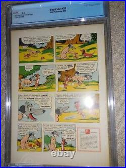 1955 Dell Four Color FC #634 Lady and the Tramp Album CGC 7.5 VF