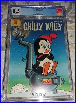 1956 Dell Four Color #740 Chilly Willy #1 CGC 8.5 VF+