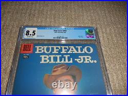1957 Dell Four Color FC #856 Buffalo Bill Jr. CGC 8.5 VF+