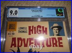 1959 Dell Four Color FC #1001 Lowell Thomas High Adventure CGC 9.0 VF/NM