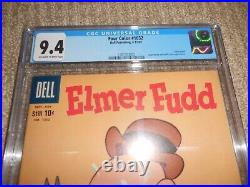 1959 Dell Four Color FC #1032 Elmer Fudd CGC 9.4 NM 2nd Highest CGC Grade