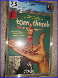 1959 Dell Four Color FC #972 Tom Thumb CGC 7.5 VF