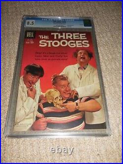 1960 Dell Four Color #1127 The Three Stooges CGC 8.5 VF+ File Copy