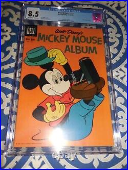 1961 Dell Four Color #1151 Mickey Mouse Album CGC 8.5 VF+