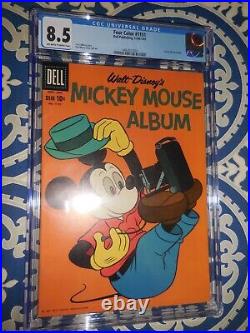 1961 Dell Four Color #1151 Mickey Mouse Album CGC 8.5 VF+