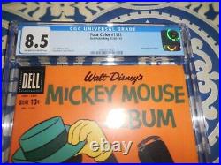 1961 Dell Four Color #1151 Mickey Mouse Album CGC 8.5 VF+