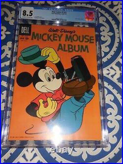 1961 Dell Four Color #1151 Mickey Mouse Album CGC 8.5 VF+