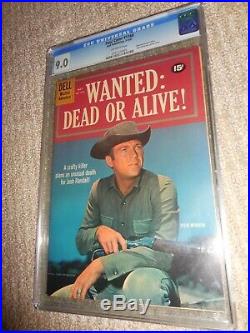 1961 Dell Four Color FC #1164 WantedDead or Alive! CGC 9.0 VF/NM