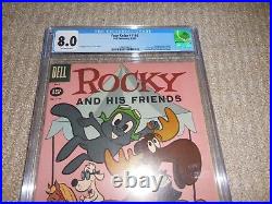1961 Dell Four Color FC #1166 Rocky and His Friends CGC 8.0 VF