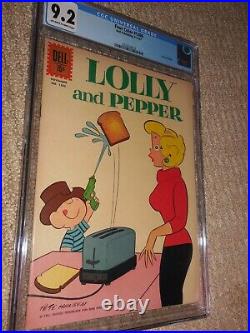 1961 Dell Four Color FC #1206 Lolly and Pepper CGC 9.2 NM- Highest CGC Graded