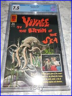 1961 Dell Four Color FC #1230 Voyage to the Bottom of the Sea CGC 7.5 VF