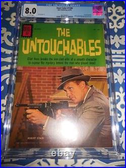 1962 Dell Four Color FC #1286 The Untouchables CGC 8.0 VF