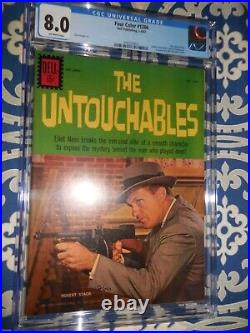 1962 Dell Four Color FC #1286 The Untouchables CGC 8.0 VF